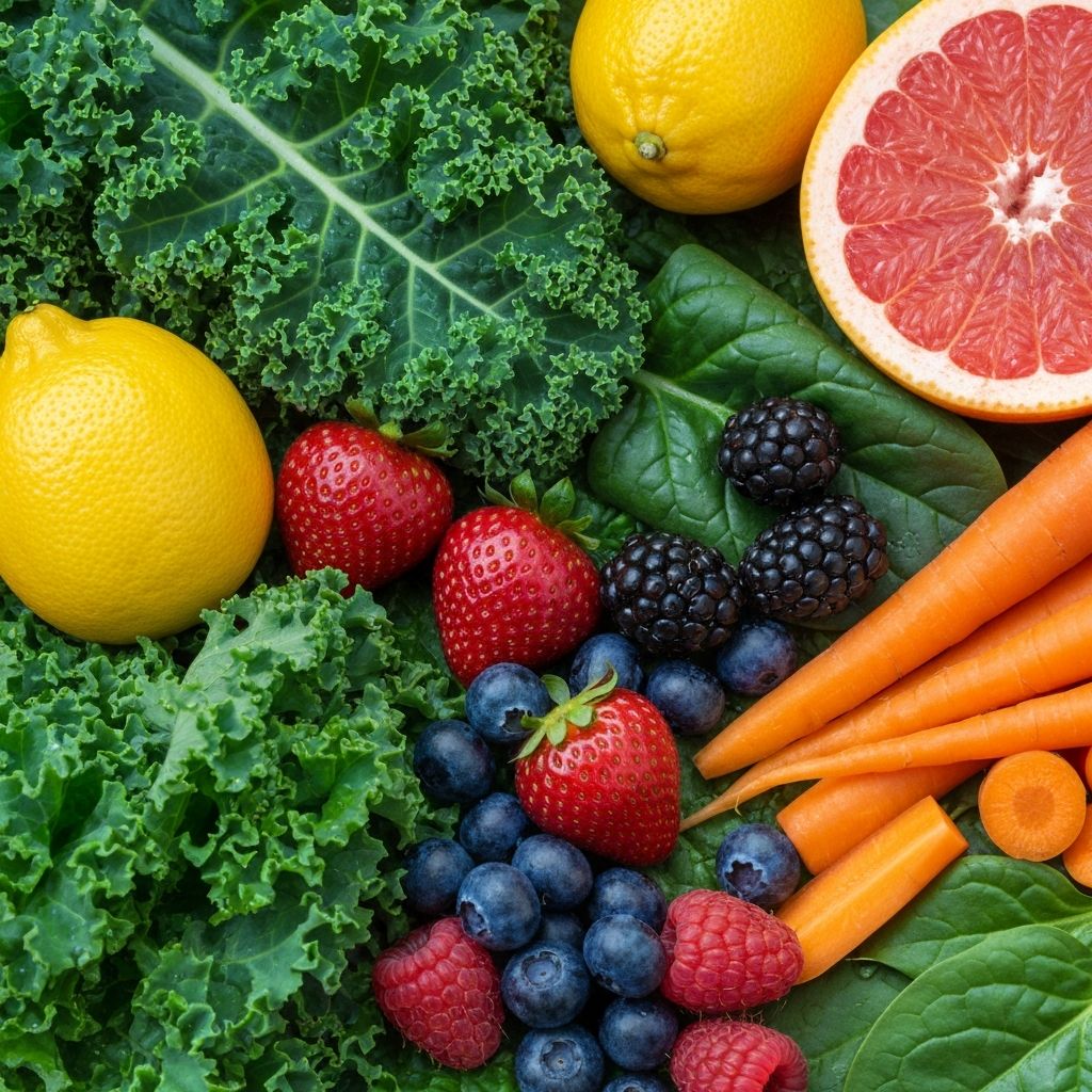 Vitamin and mineral-rich foods